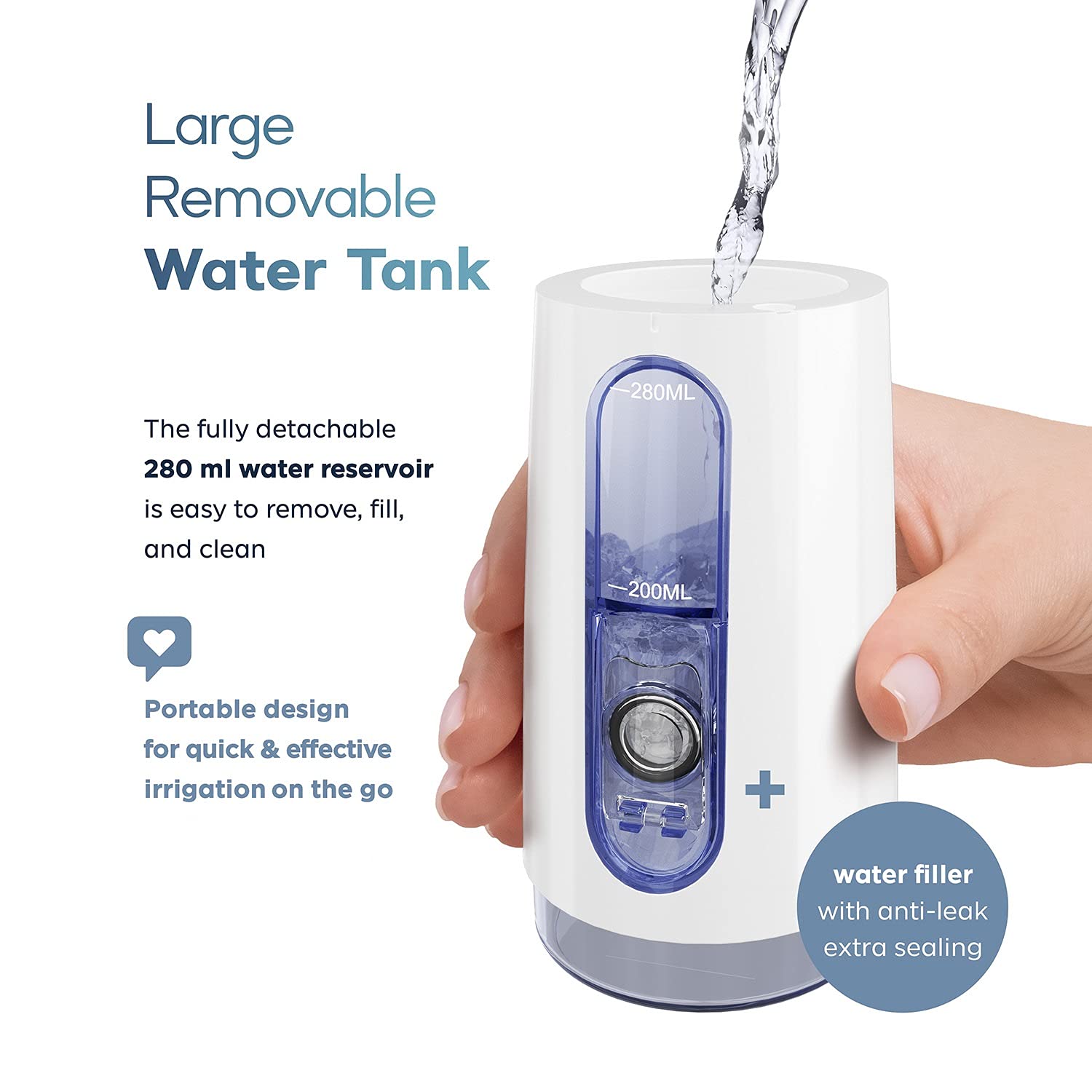 SinuPulse Traveler with 30 Sinuair Packets - Cordless Pulsating Nasal Irrigation Sinus Rinse System, Space Saving Cleaner & Relief Machine for Travel