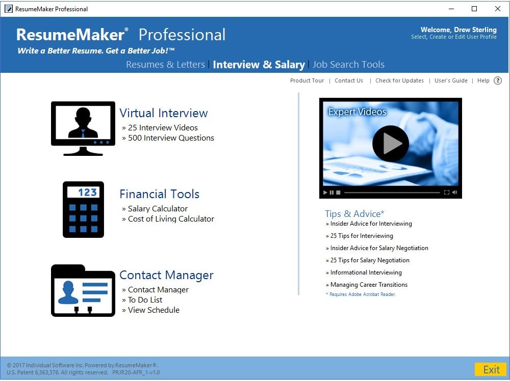 ResumeMaker Professional Deluxe 20 - Software to Create Professional Resumes Includes Sample Resumes Written by Certified Resume Writers