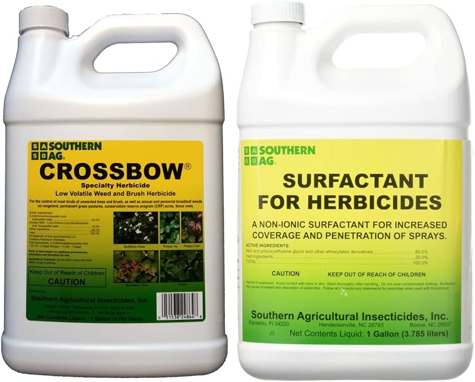 Southern Ag Crossbow Specialty Herbicide Low Volatile Weed & Brush Herbicide, 128oz - Gallon
