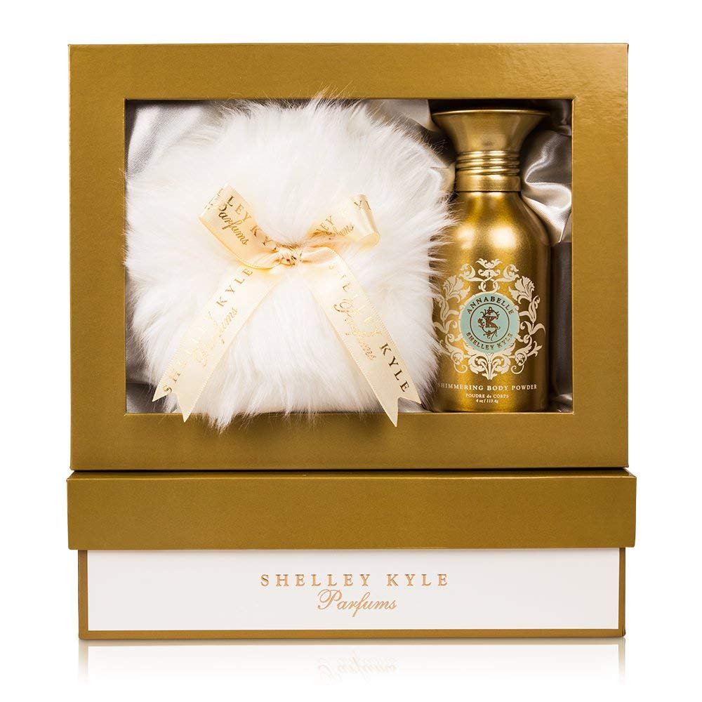 Talc Free Mcclendon Shimmer Powder Gift Box Set, 48Grams