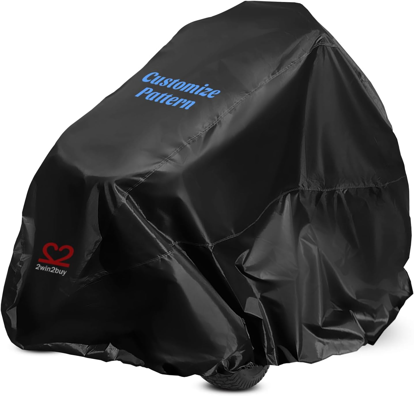 Riding Lawn Mower Cover 600D Lawnmower Covers Waterproof, up to 54" Decks | Universal Outdoor Lawn Tractor Cover Tarp All Weather Ride on Mower Covers, Heavy Duty 600D, Elastic Cord & Storage Bag