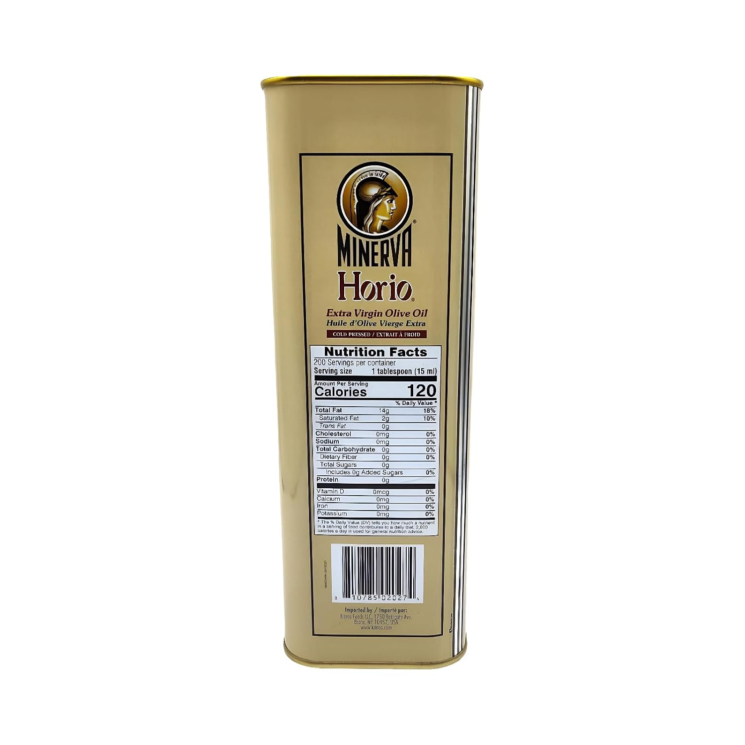 Horio Greek Olive Oil Extra Virgin Cold Pressed Organic, Perfect for Salads and Marinades, Frying Oil