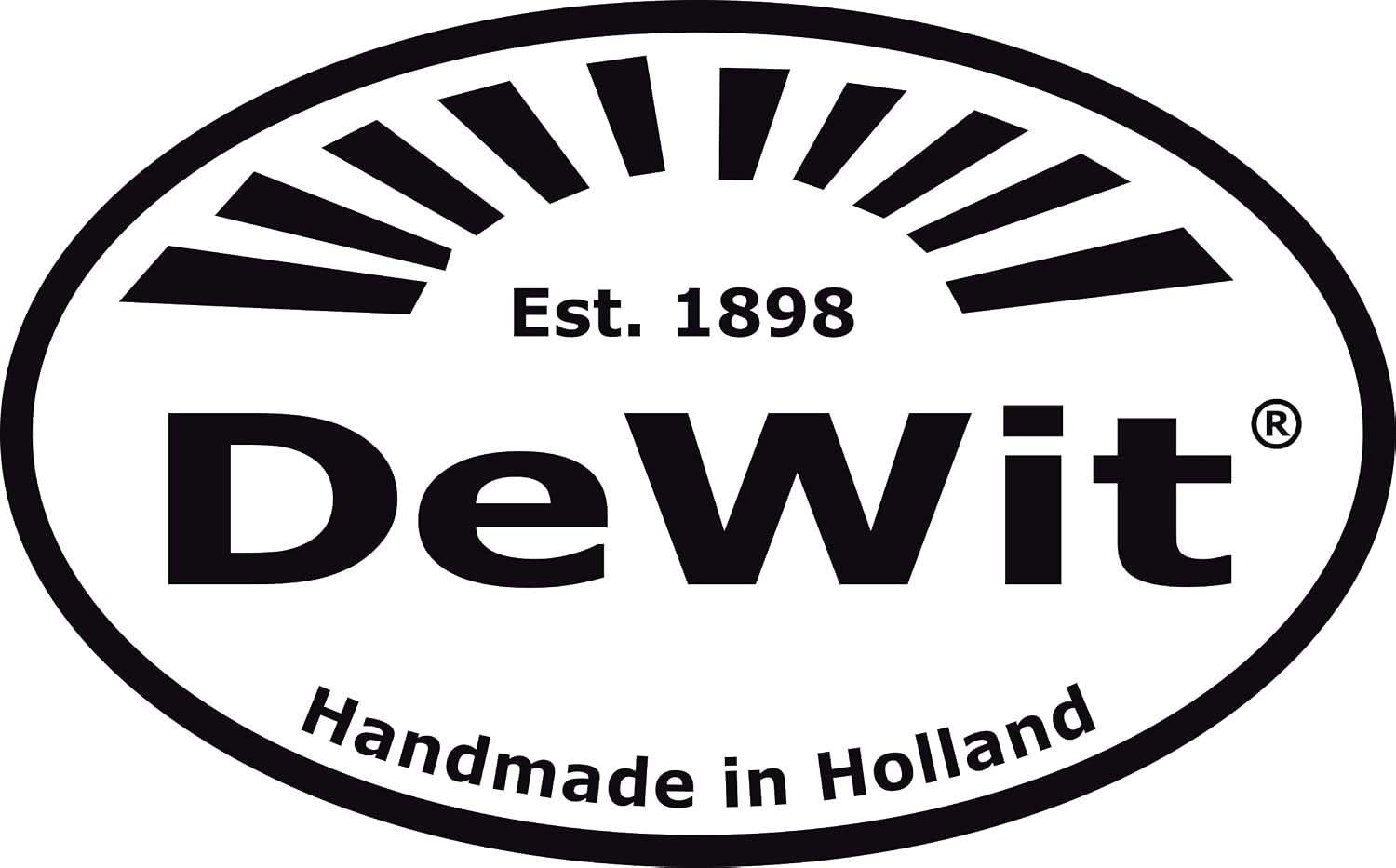 DeWit Korean Right Hand Hoe - Versatile Ho-Mi Garden Tool with Tempered Boron Steel Blade & Ash Hardwood Handle (12" Total Length, 0.65lbs)