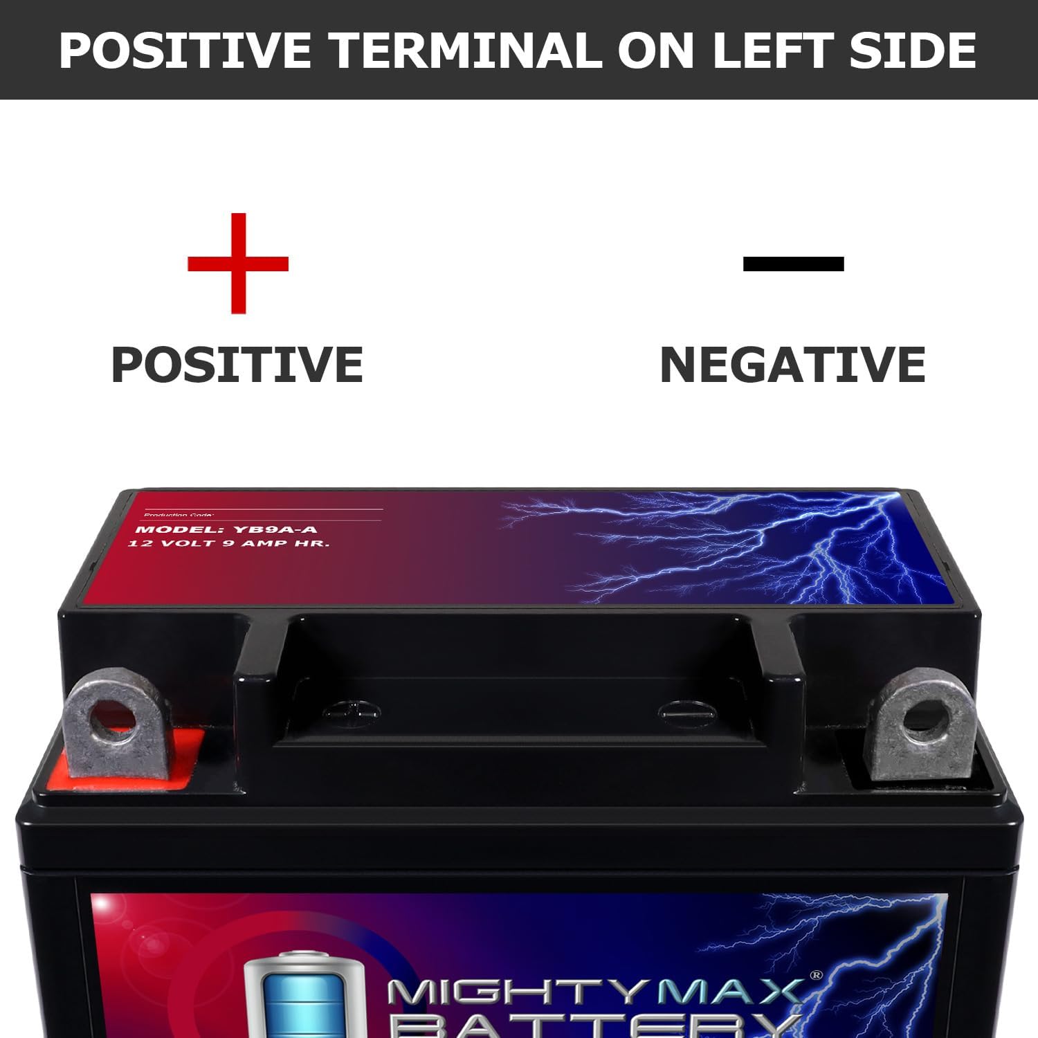 Mighty Max Battery YB14L-A2 -12 Volt 12 AH, 210 CCA, Rechargeable Maintenance Free SLA AGM Motorcycle Battery