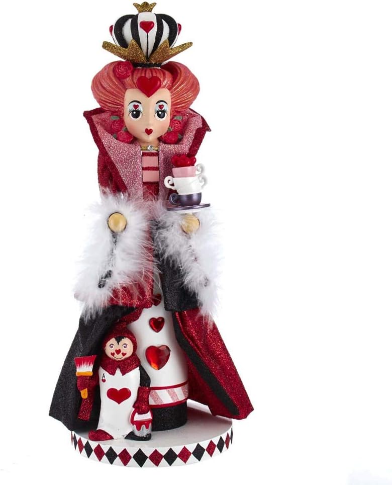 Kurt S. Adler 17.5-Inch Hollywood Queen of Hearts Nutcracker