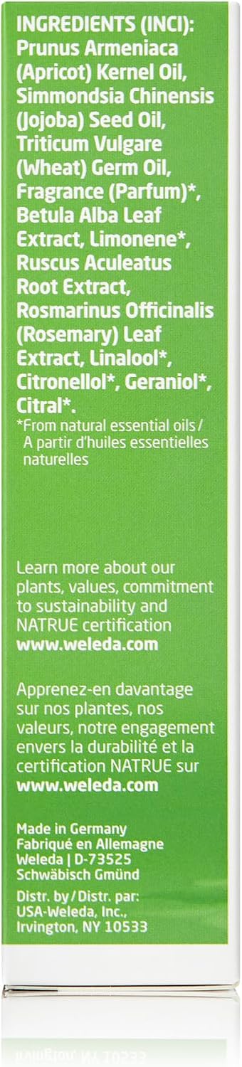 Weleda Birch Cellulite Body Oil 3.4 Fluid Ounce, Plant-Rich Oil with Birch, Rosemary and Jojoba