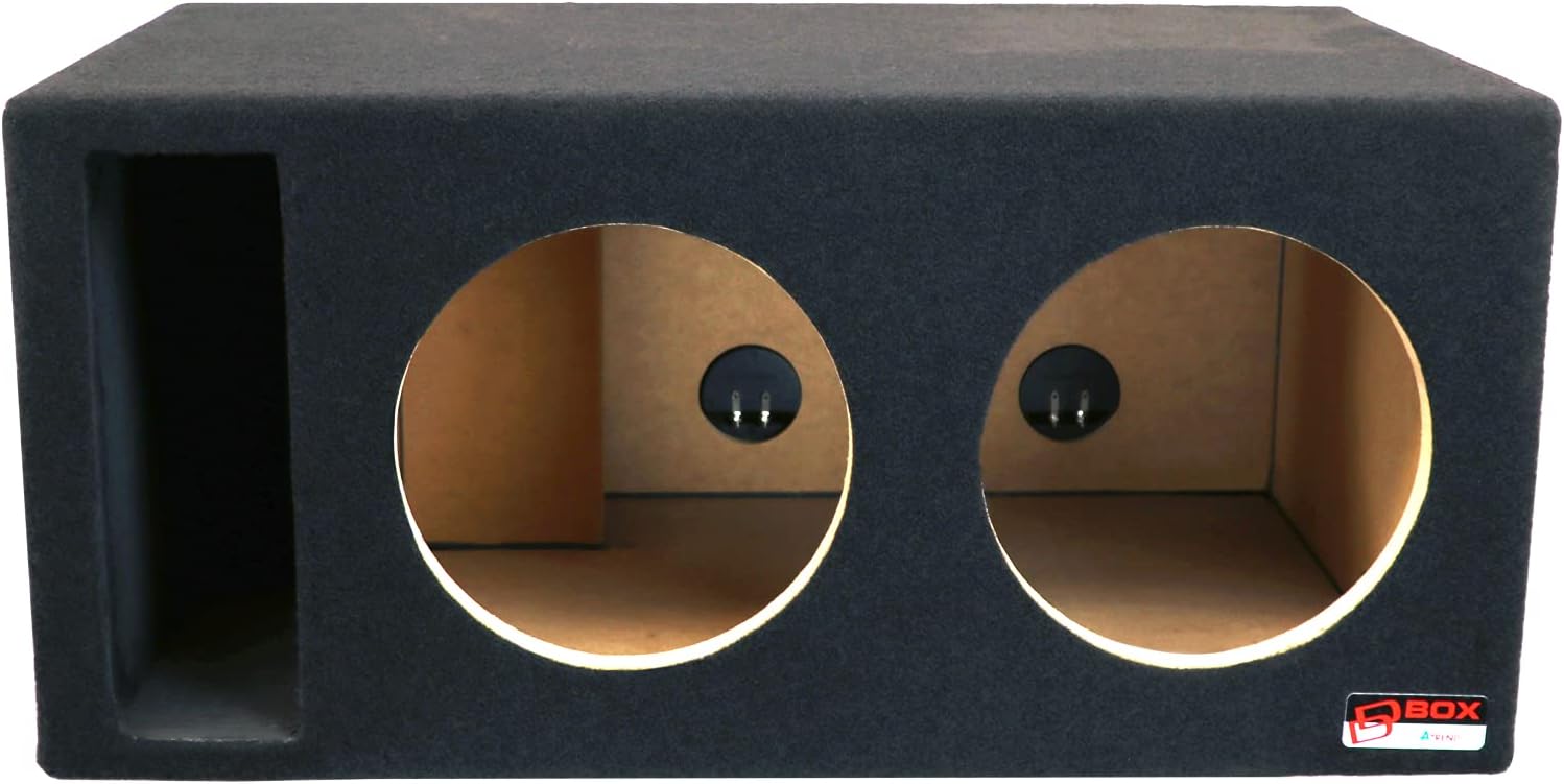 Atrend 15 Soundqubed Single Vented - SPL Tune Subwoofer Box Improves Audio Quality, Sound & Bass - Woofer Specific Enclosure Certified - Made in USA