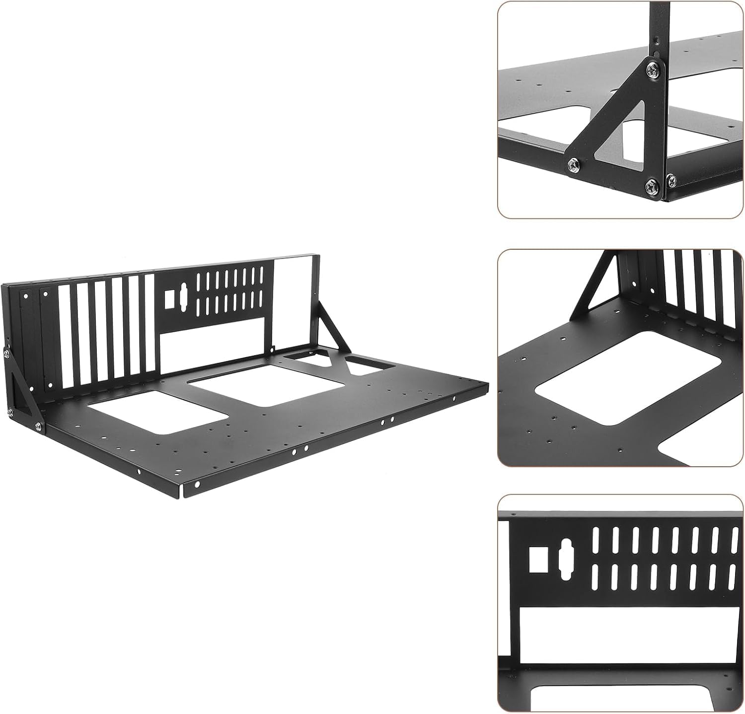 PC Test Bench PC Case, Open Air PC Case, ATX Open Frame Computer Case, DIY PC Rack for ATX MATX ITX Motherboards