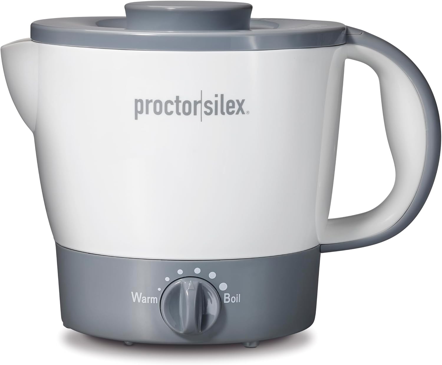 Proctor Silex 32oz Adjustable Temperature Hot Pot, Electric Kettle for Tea, Boiling Water, Cooking Ramen, Noodles and Soup, PFAS-Free Nonstick Coating