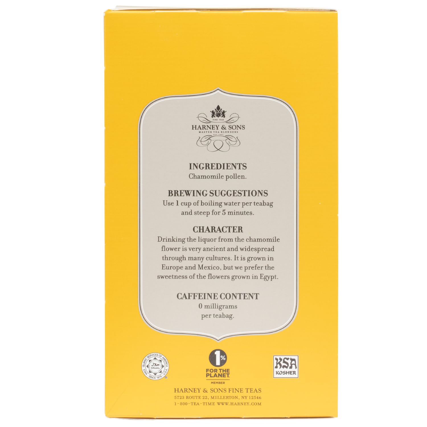 Harney & Sons Tea Bags Tropical Green 20 Count