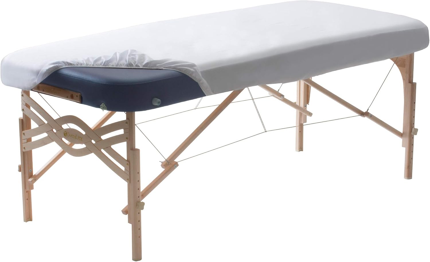 EARTHLITE Premium Microfiber Massage Sheet Set - Silky, Wrinkle Resistant, Quick Drying, 3piece Set (Fitted, Top, Face Pillow Cover)