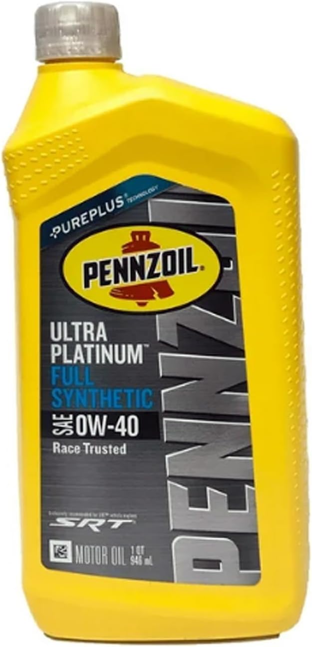 Mopar Chrysler Dodge Jeep Penzoil Ultra Platinum Full Synthetic 0W-40 7 Qts.
