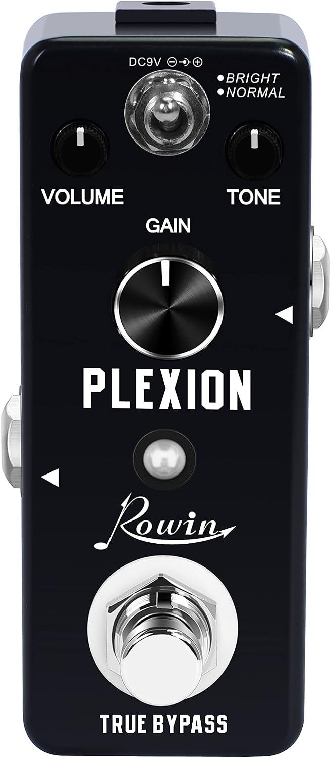 Vintage Vacuum Bluesy Guitar Effect Pedal,Electric Guitar Effect Sound Low Key Mild Clipping