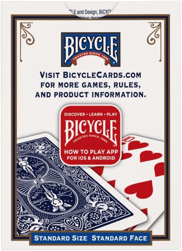 Bicycle Rider Back Playing Cards 12 Pack Poker Size Standard Index