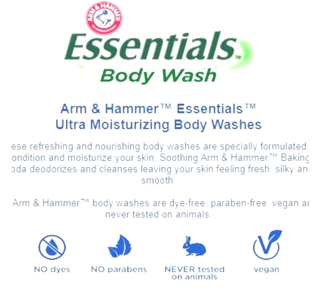 Arm & Hammer Clear Water Ultra Moisturizing Body Wash, Pack of 3s
