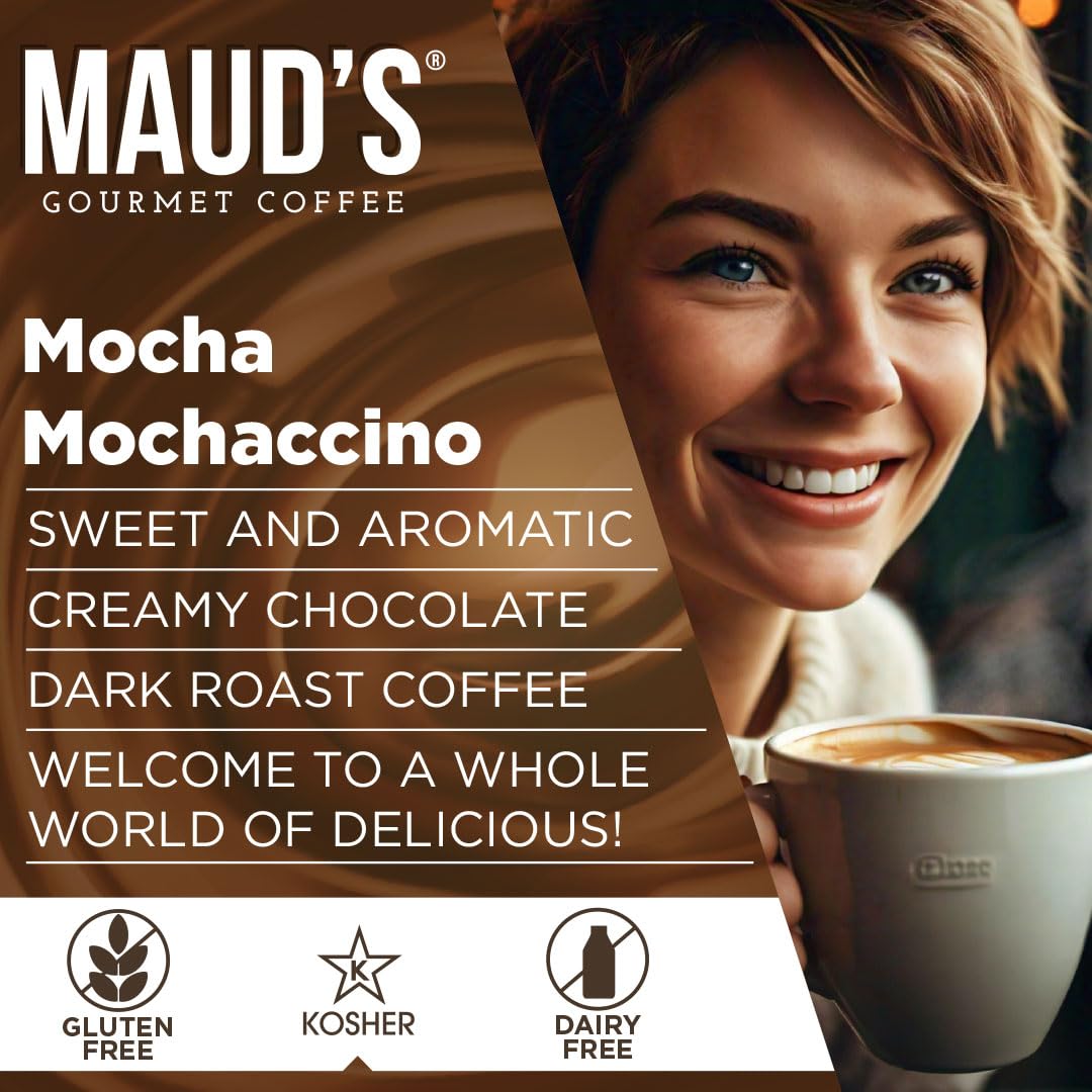 Maud's Mocha Cappuccino Coffee Pods, 50ct