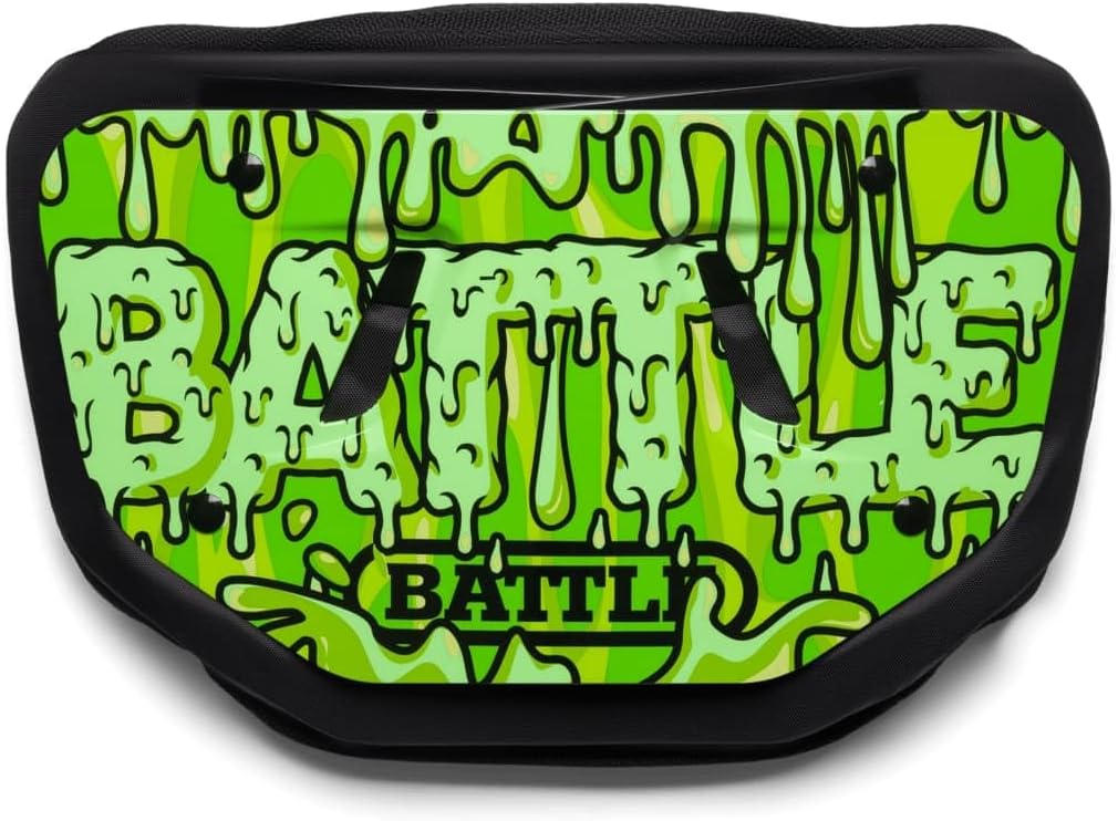Battle Sports Novelty Football Back Plate, Kids, Adults