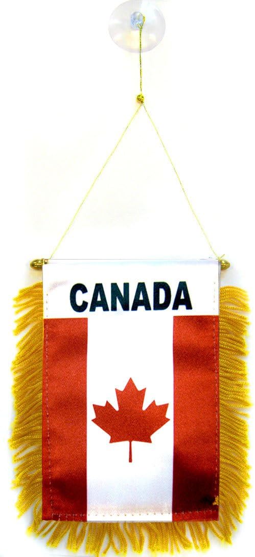 AZ FLAG Nicaragua Pennant 4x6 in 100D Polyester Suction Cup | Outdoor use Nicaraguan 15x10 cm triangular pennant stitched edges and reinforced finish