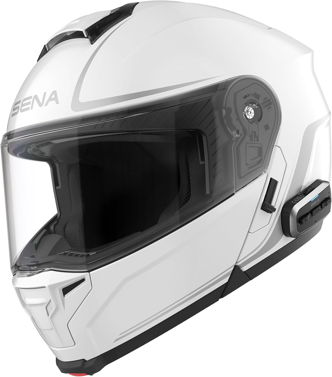 Sena OUTRUSH 2 Modular Smart Motorcycle Helmet with Bluetooth Connectivity and Mesh Intercom Communication