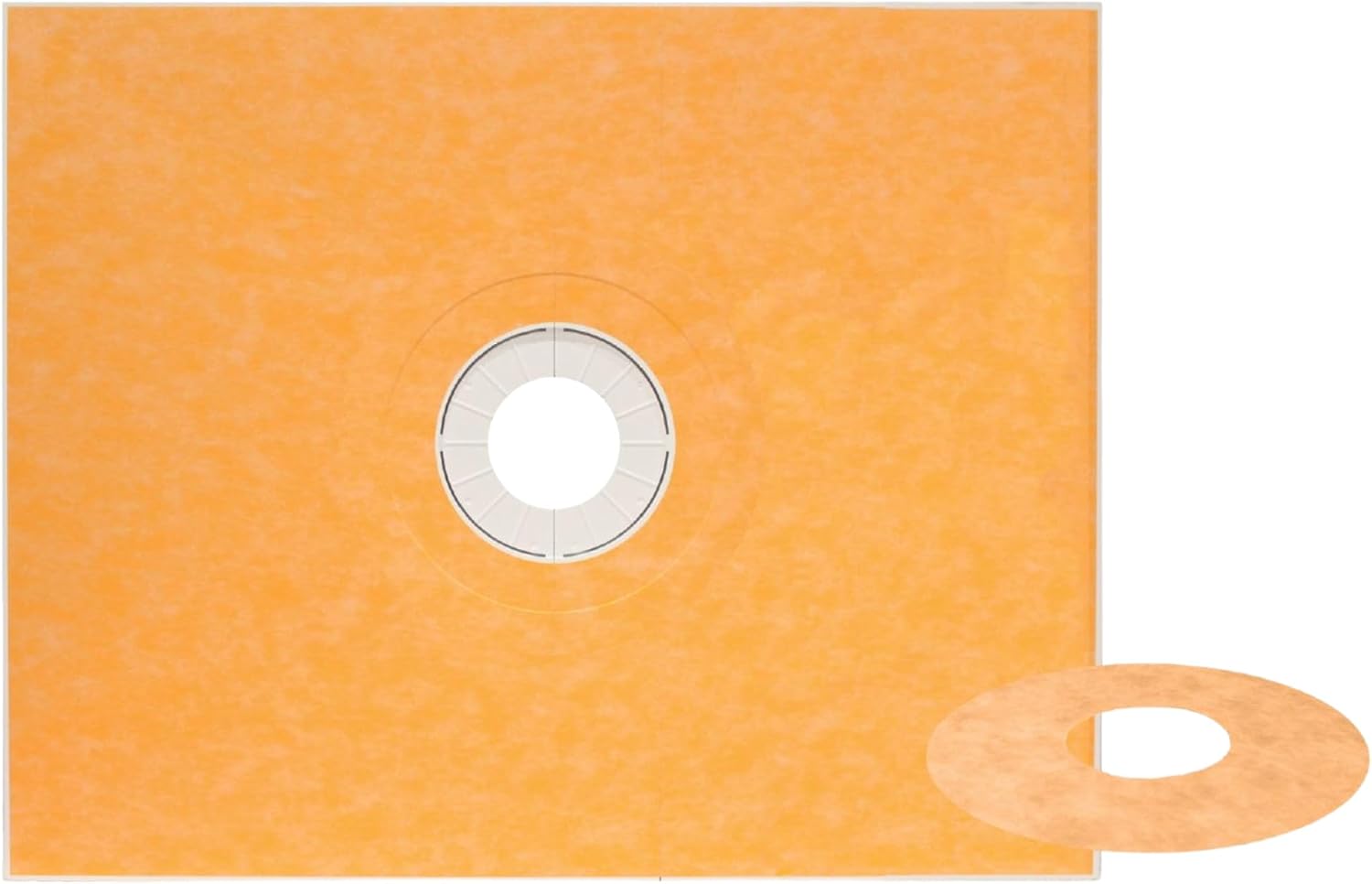 Schluter Kerdi Prefabricated Sloped Shower Tray - Waterproof, Ready to Tile - Lightweight Polystyrene, 48" Length, 60" Width