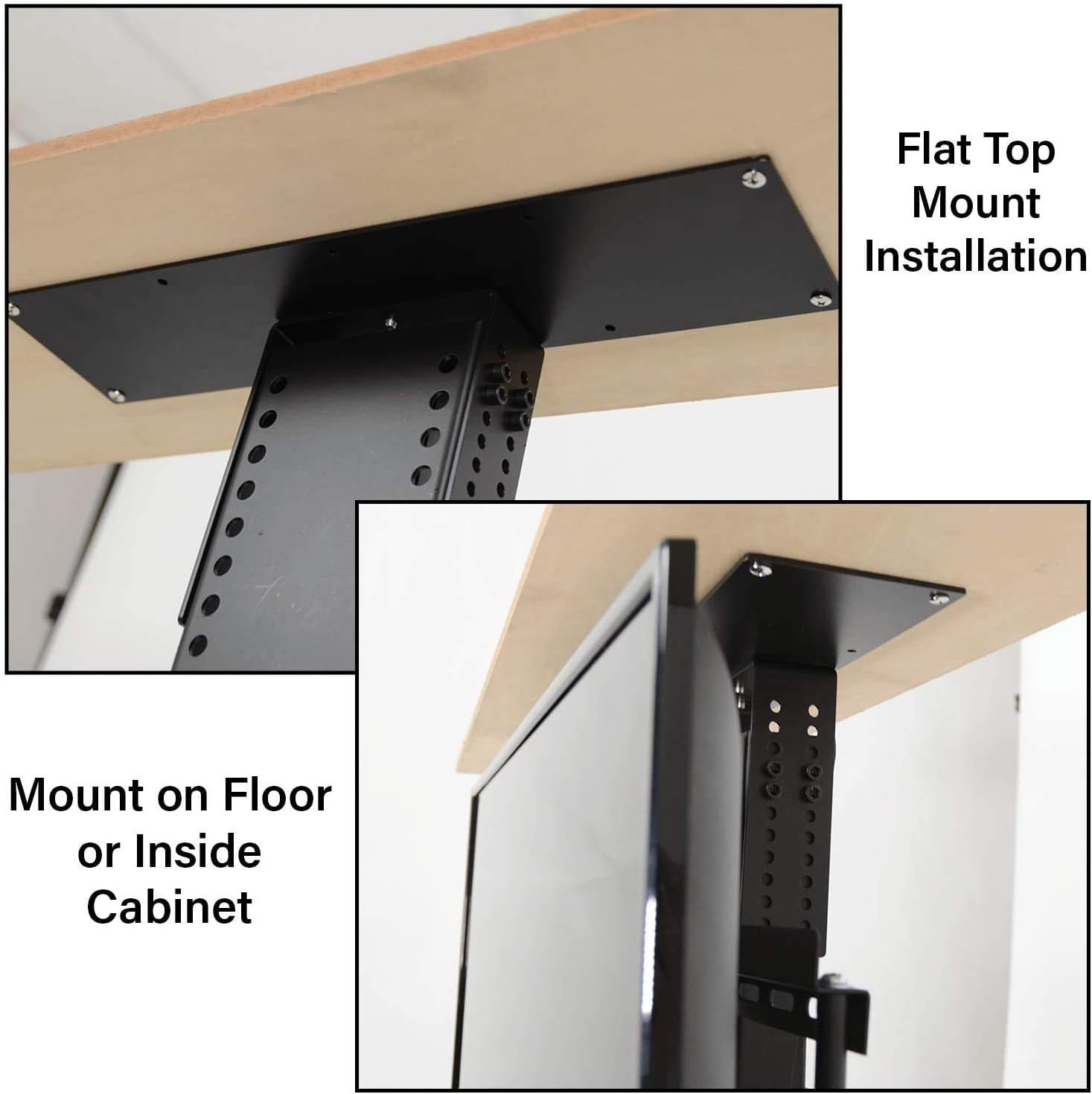 Touchstone Valueline 30003 Smart Motorized TV Lift for 26–50” TVs – Pop-Up Cabinet Mount, Alexa & Google Enabled, 5-Year Warranty, 28” Travel, 170 lb Capacity, RF & Wired Remotes