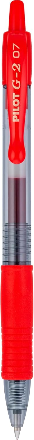 PILOT G2 Pens, 0.7mm, Black Ink, 12-Pack