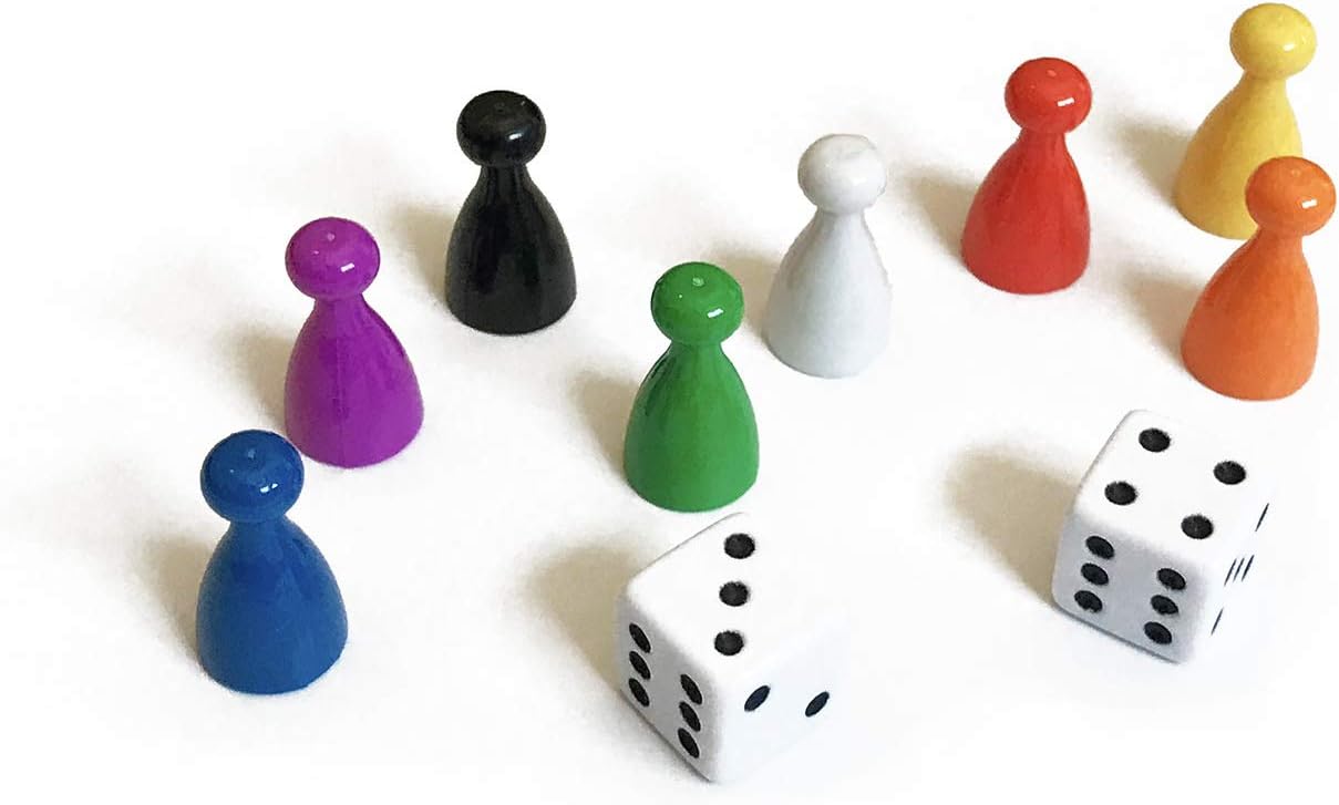 Create Your Own Opoly Board Game Kit with Blank Board & Game Pieces