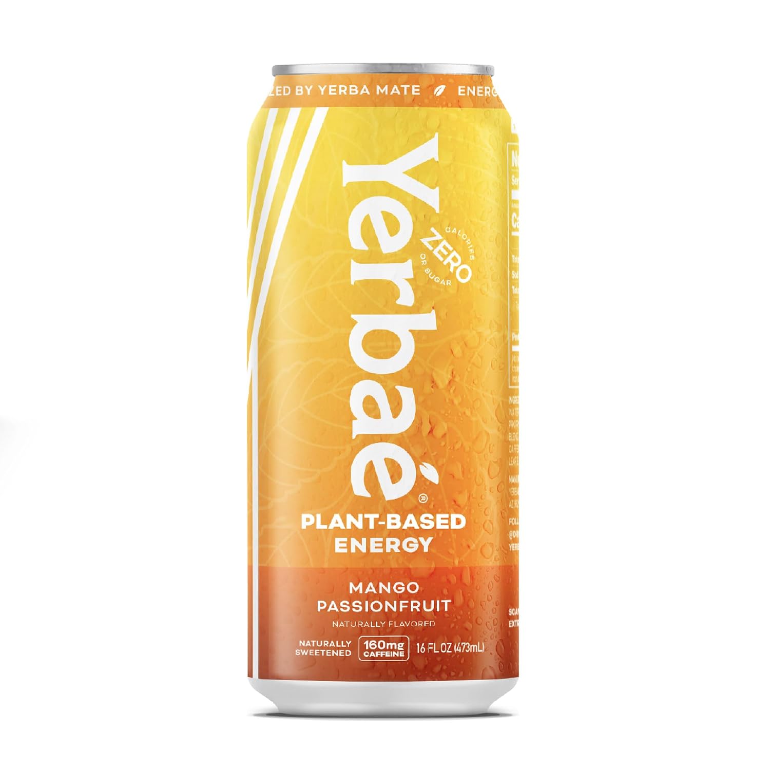 Yerbaé Energy Seltzer - Variety Performance Pack. No Sugar/Calories/Carbs. Energized by Yerba Mate Naturally Caffeinated Plant-Based, Healthy Alternative to Coffee/Sugary Sodas, Pack of 12, 12oz cans