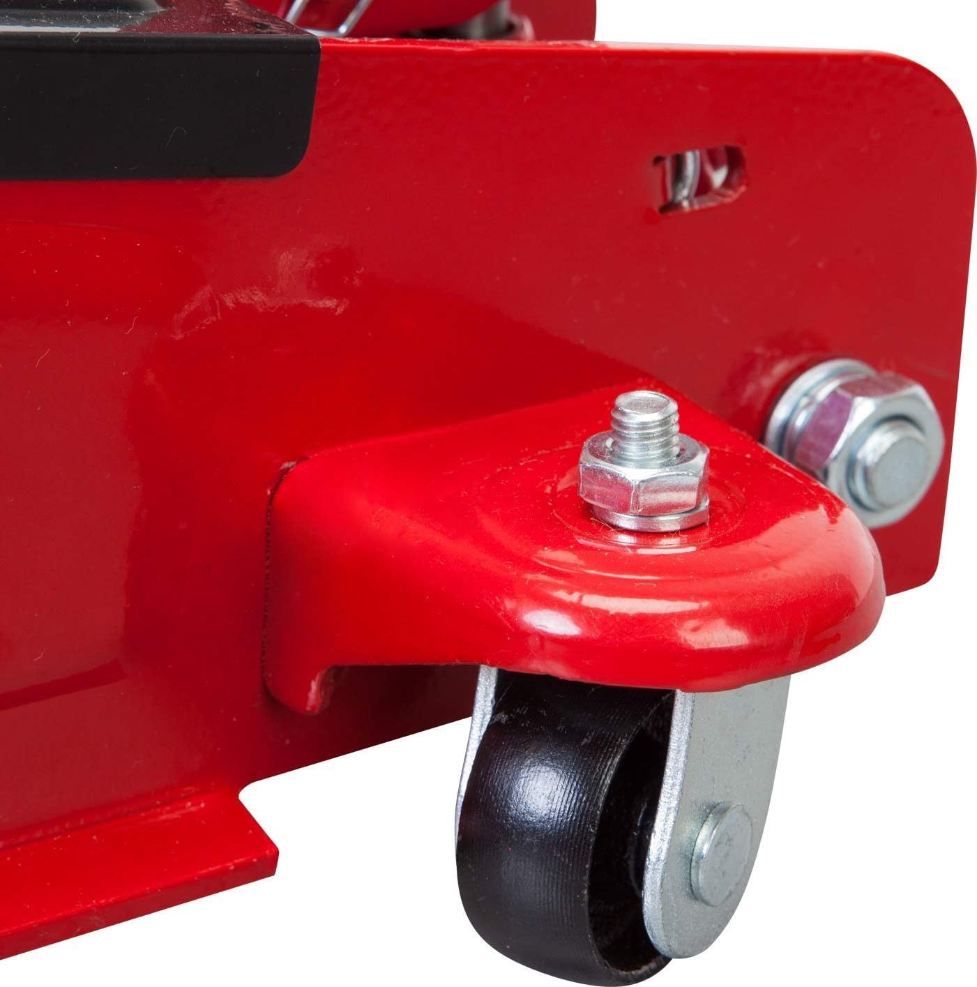BIG RED AT84007R Torin Hydraulic Low Profile Service/Floor Jack with Dual Piston Quick Lift Pump, 4 Ton (8,000 lb) Capacity, Red