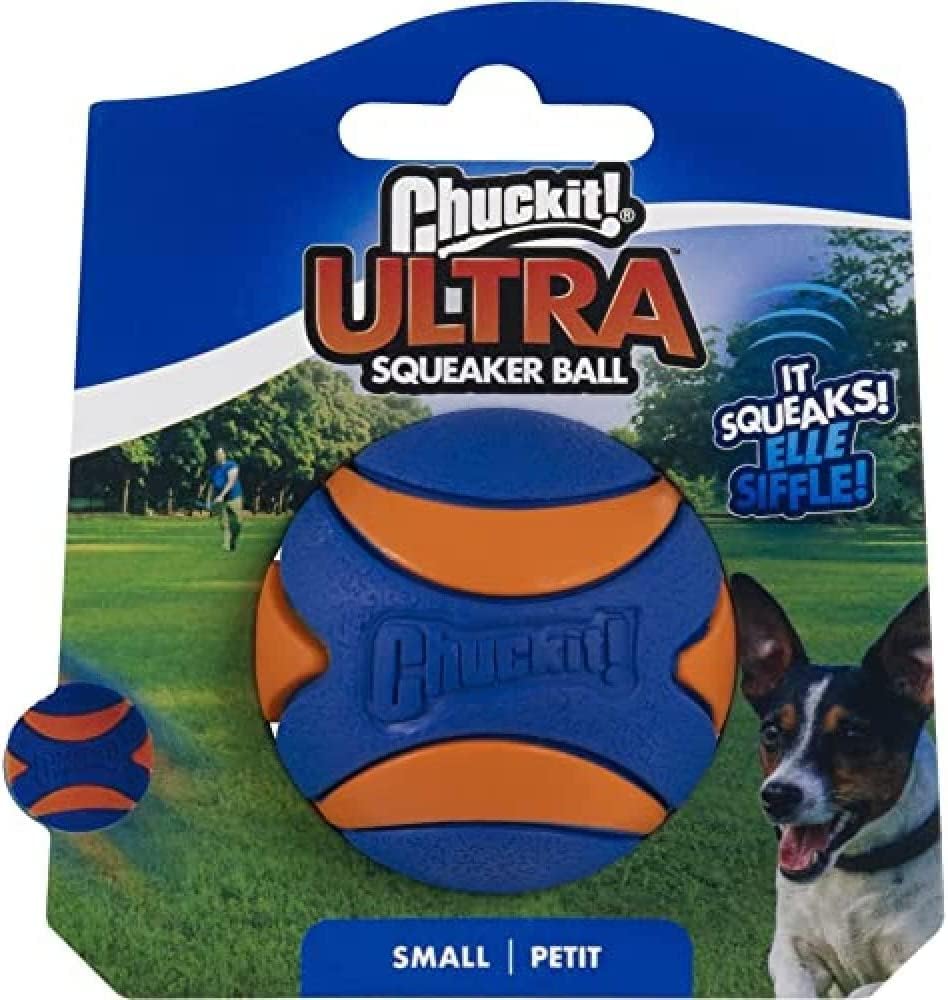 Chuckit! (4 Pack) Ultra Squeaker Ball, Small