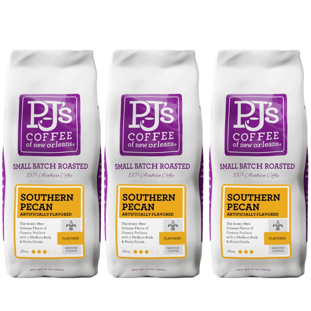 PJ's Coffee - French Roast (Pack of 1 - Ground Coffee)