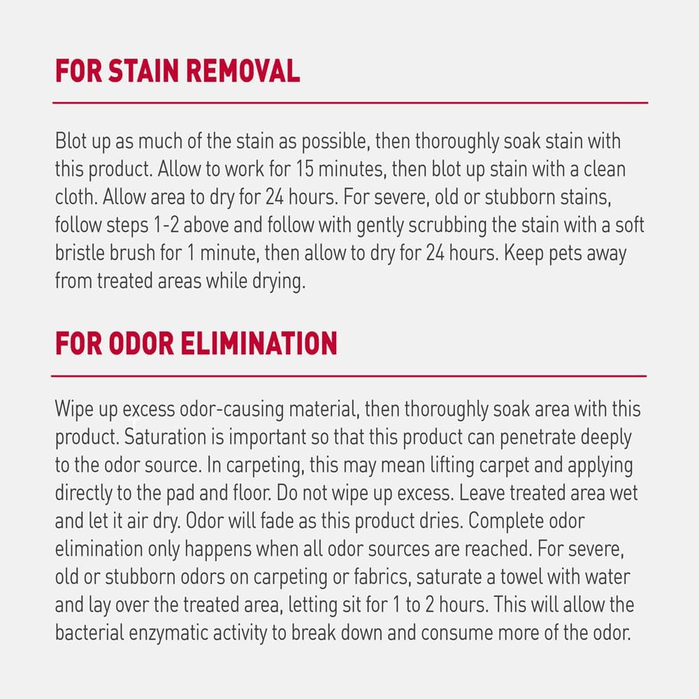 Nature’s Miracle Advanced Cat Stain & Odor Eliminator, Severe Mess, 32 oz | Enzymatic Cleaner Eliminates the Toughest Cat Messes, For Use on Multiple Surfaces, Safe For Pets and Home*, Fresh Scent