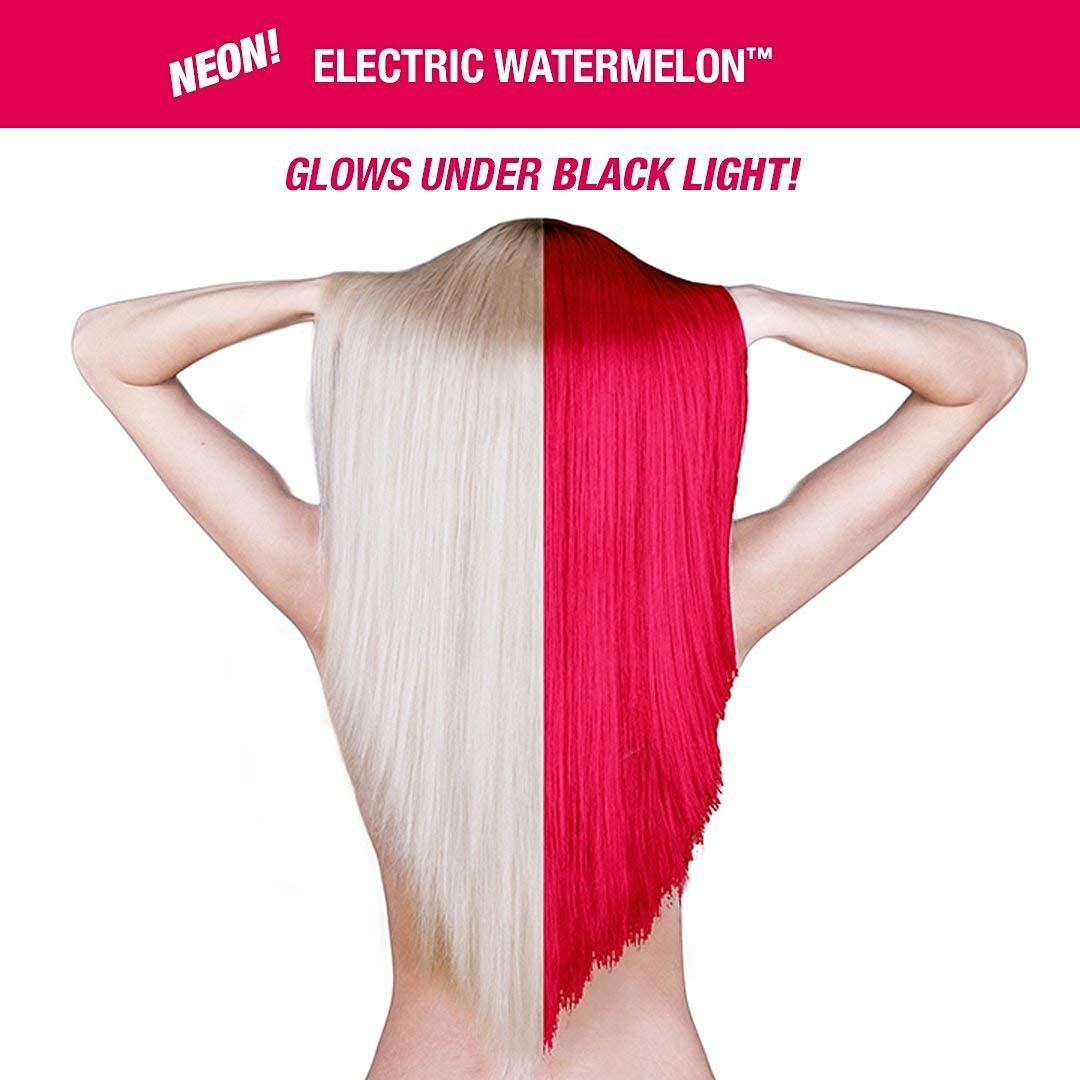 MANIC PANIC Classic Cotton Candy Pink Semi Permanent Hair Color - Bright Pink Hair Dye for Women & Men That Lasts 4-6 Weeks - Vegan, Ammonia & Cruelty-Free - Create & Mix Custom Shades (4oz / 2pk)