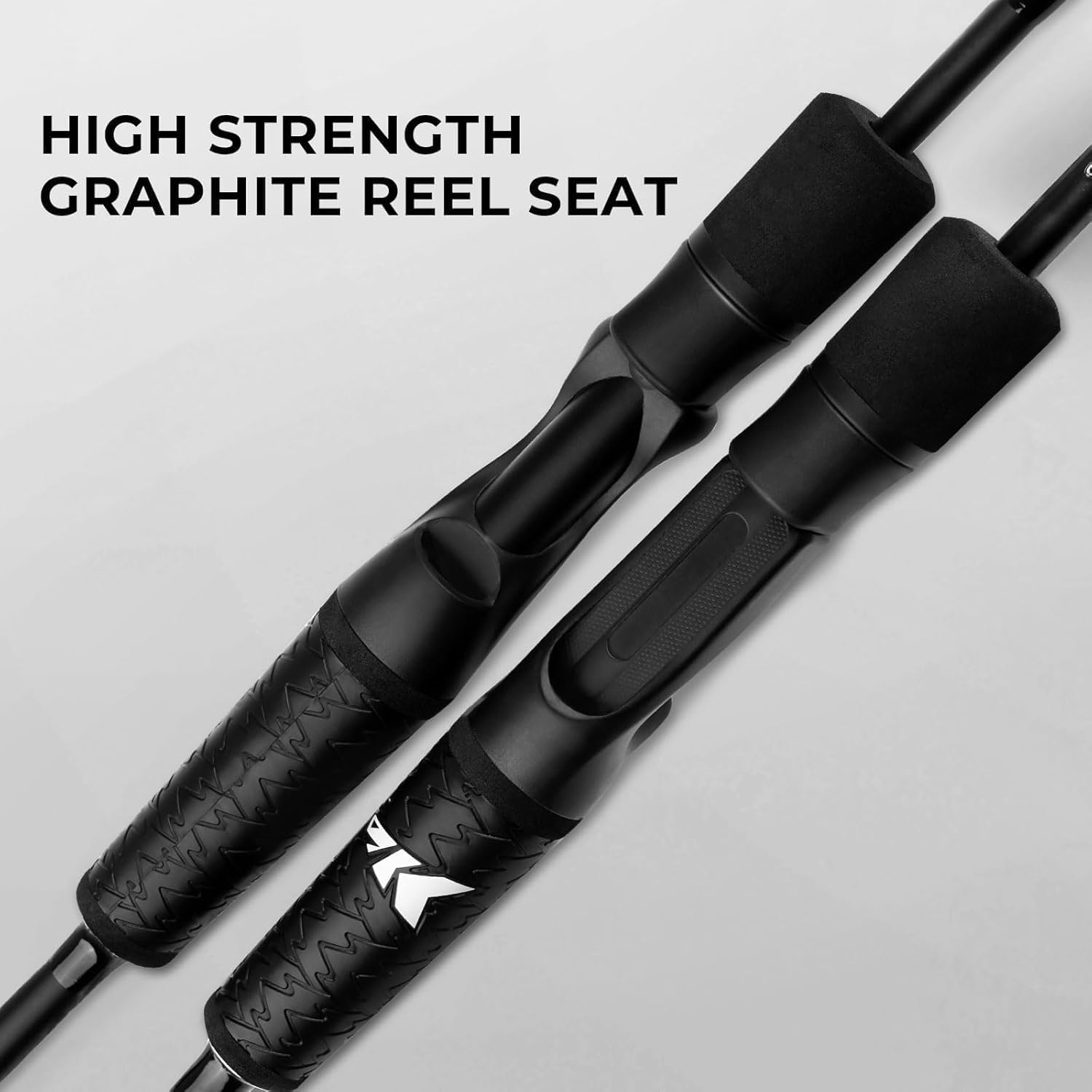 KastKing Crixus Fishing Rods with Golf Style SuperPolymer Handle
