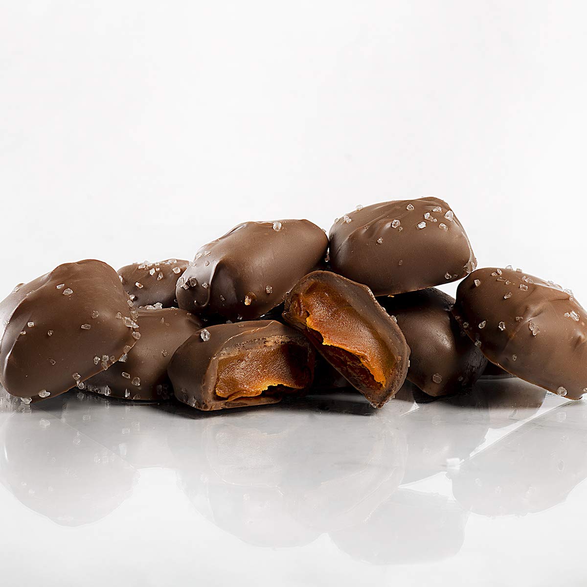 Sanders Dark Chocolate Sea Salt Caramels - 36 ounces (2.25 pounds)