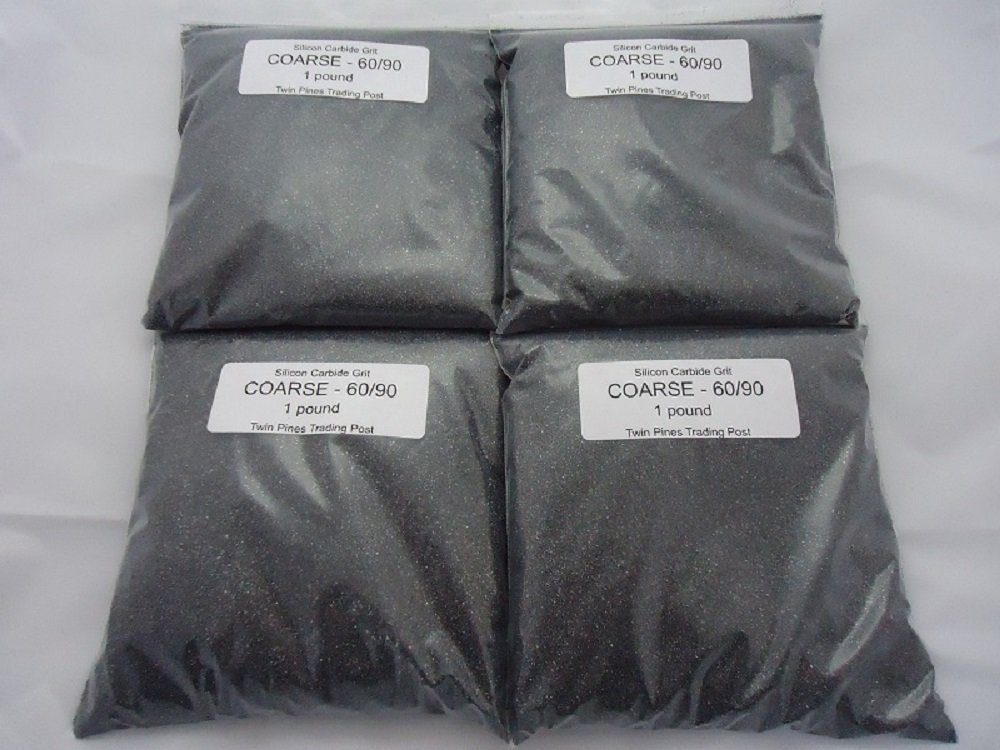Coarse 60/90 Silicon Carbide Grit -4 lbs.