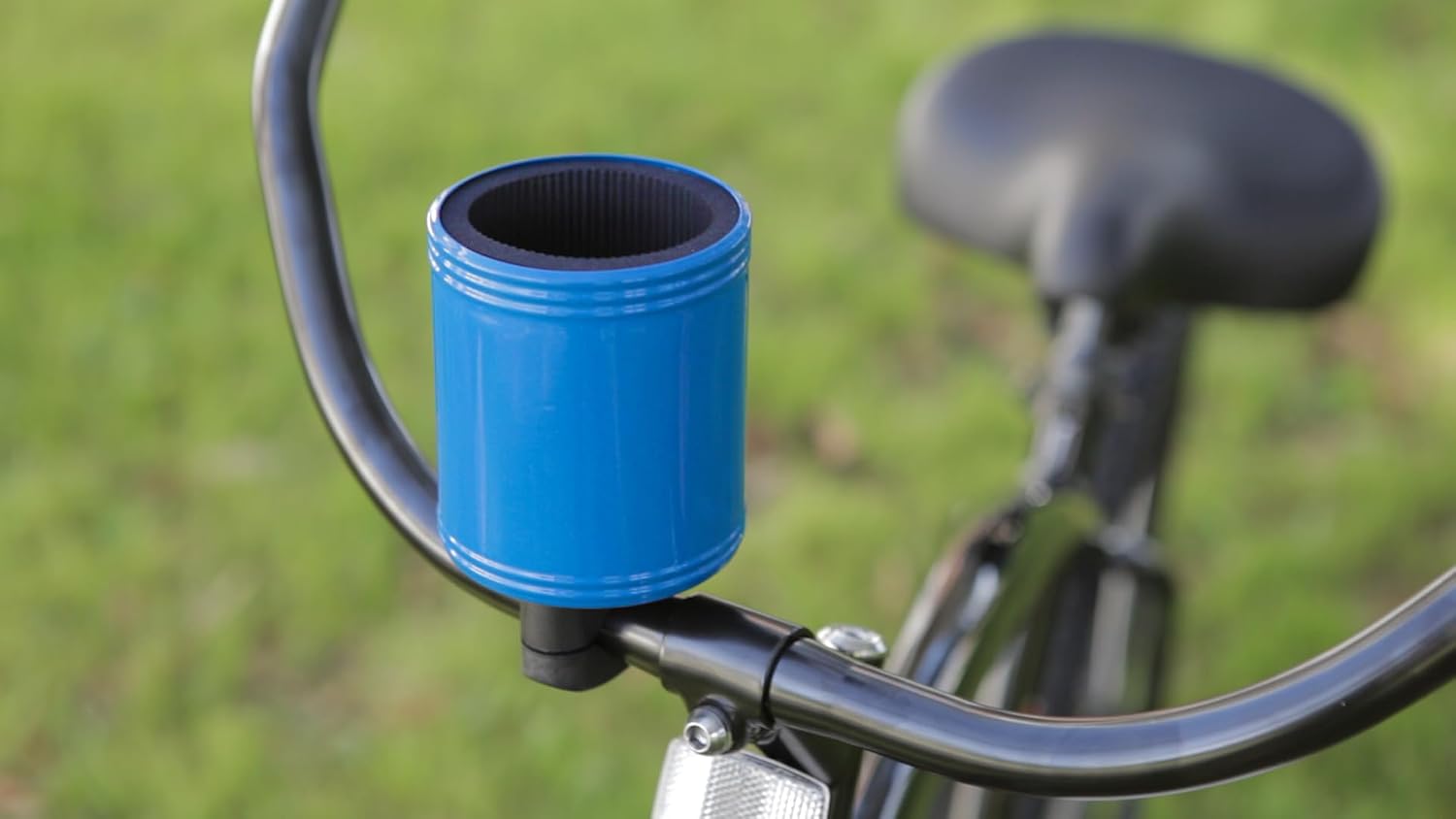 Kroozie 2.0 Bicycle Cup Holder - The Ultimate Bike Cup Holder for Beach Cruisers, E-Bikes, Scooters, Strollers – A premium stainless steel handlebar drink holder that lasts