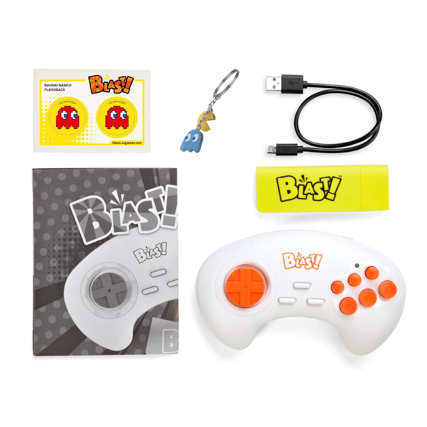 Bandai Namco Flashback Blast! comes with an HDMI dongle