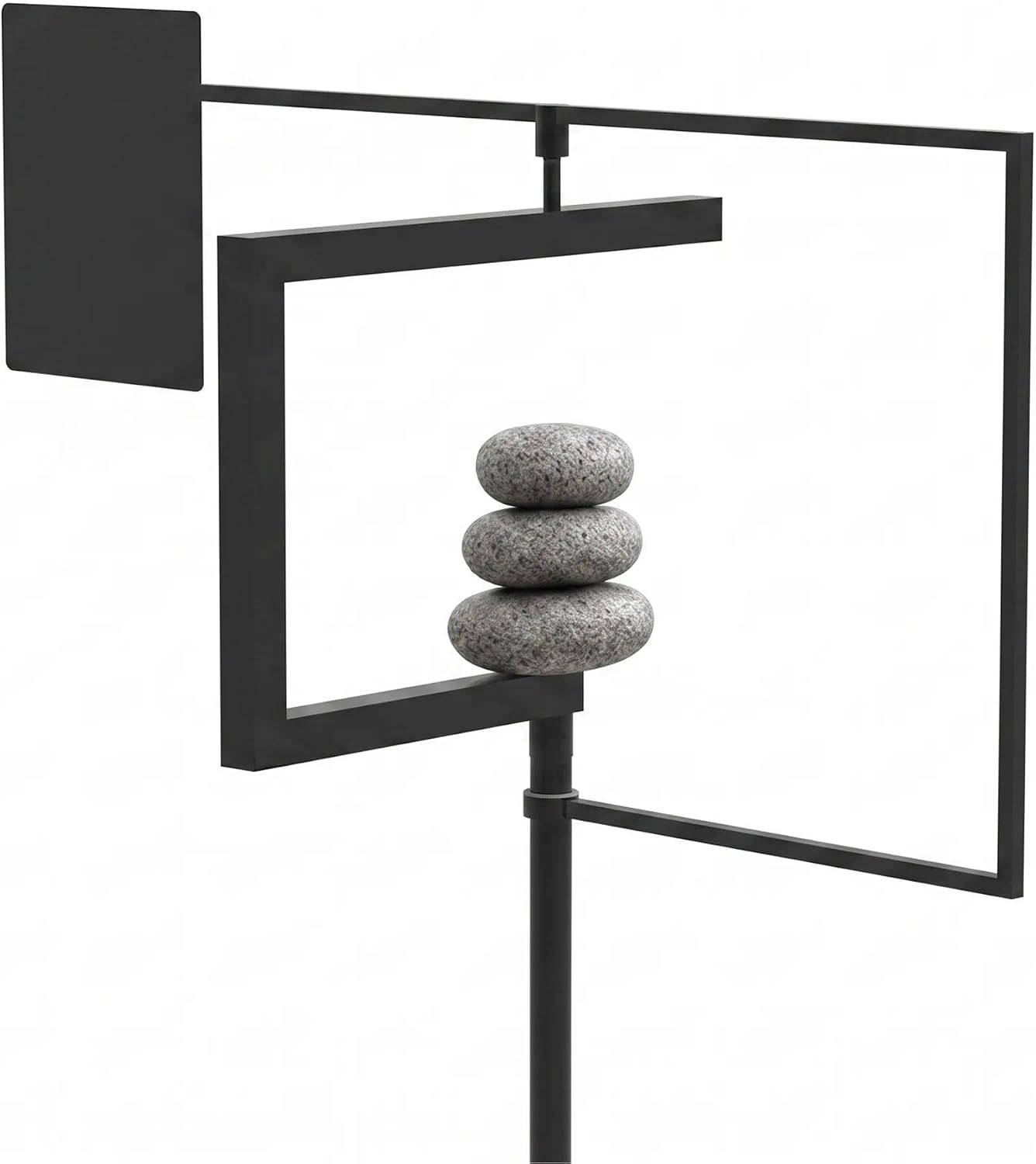 DECOROCA Kinetic Wind Spinners Outdoor - Large Metal Wind Sculptures