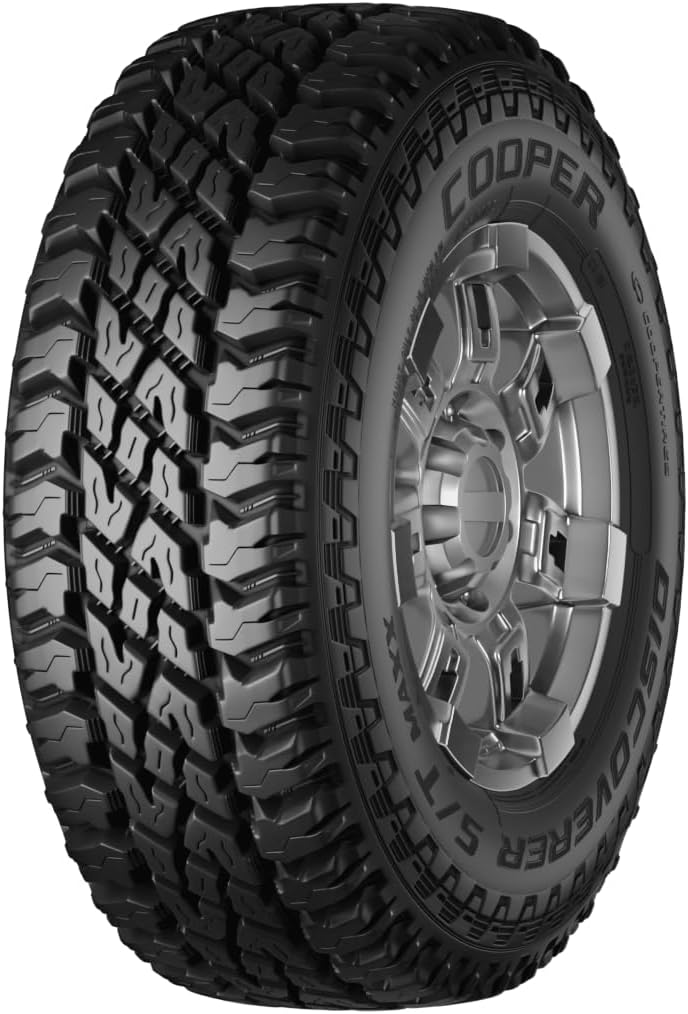 Cooper Discoverer S/T Maxx All-Season LT275/70R18 125/122Q Tire | Light Truck All Terrain All Season Traction 125/122Q Rated E (10 Ply) Radial Construction Black Sidewall Tire