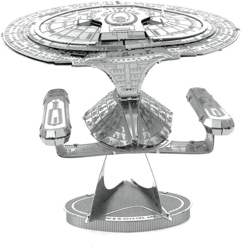 Fascinations Metal Earth Star Trek USS Enterprise NCC-1701D 3D Metal Model Kit