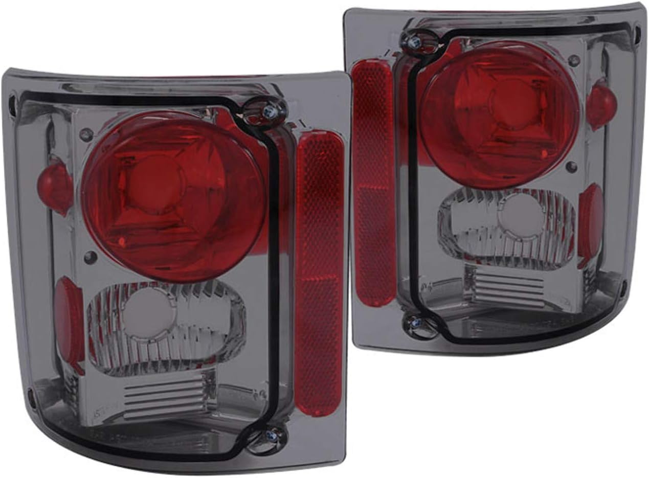 AnzoUSA 211153 Smoke Taillight for Chevrolet GM Truck - (Sold in Pairs)