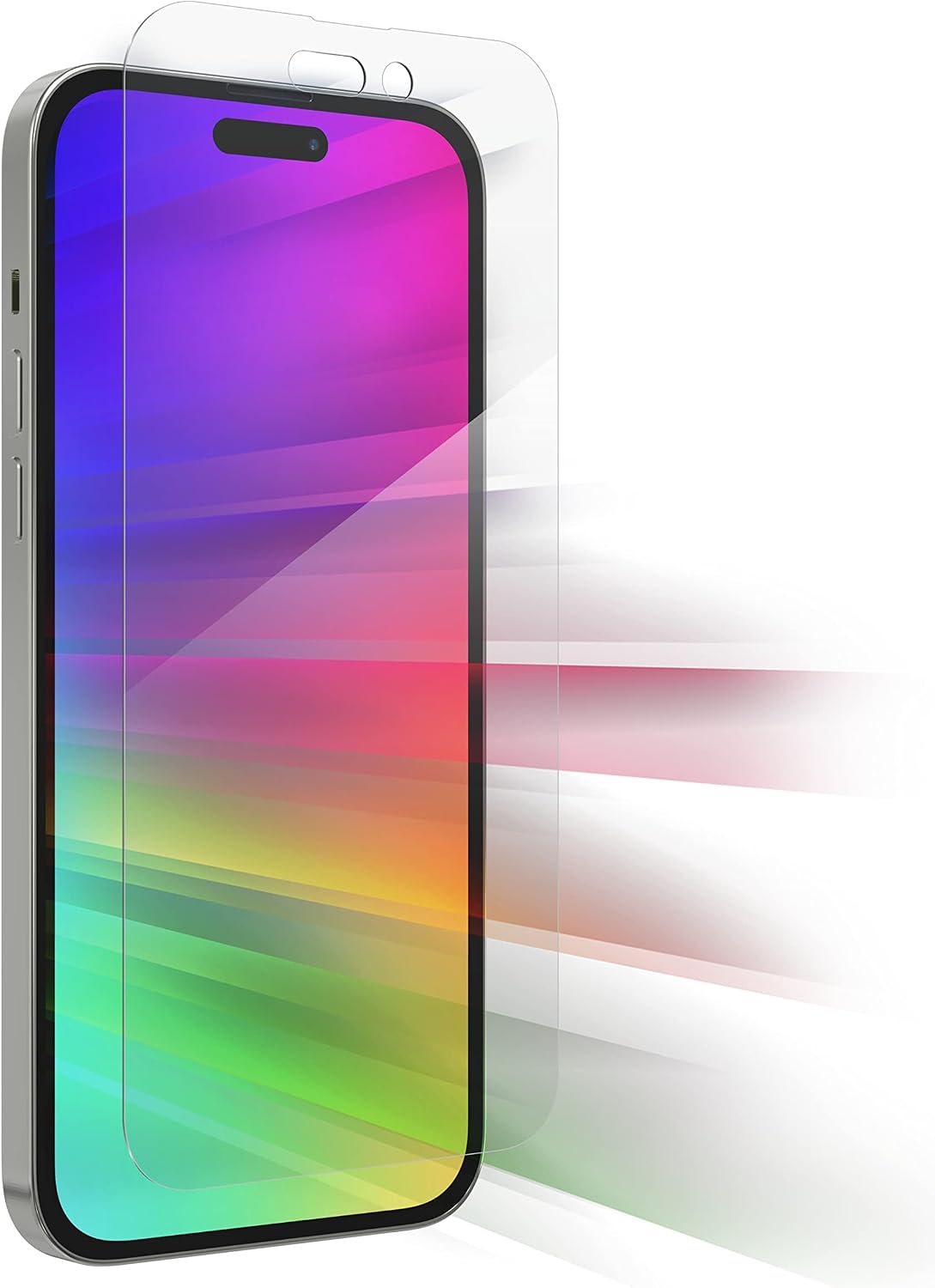 ZAGG Glass Elite VisionGuard+ Screen Protector - iPhone 12 Mini - Impact Protection, Scratch, Fingerprint, Smudge, InvisibleShield, Oil Resistant