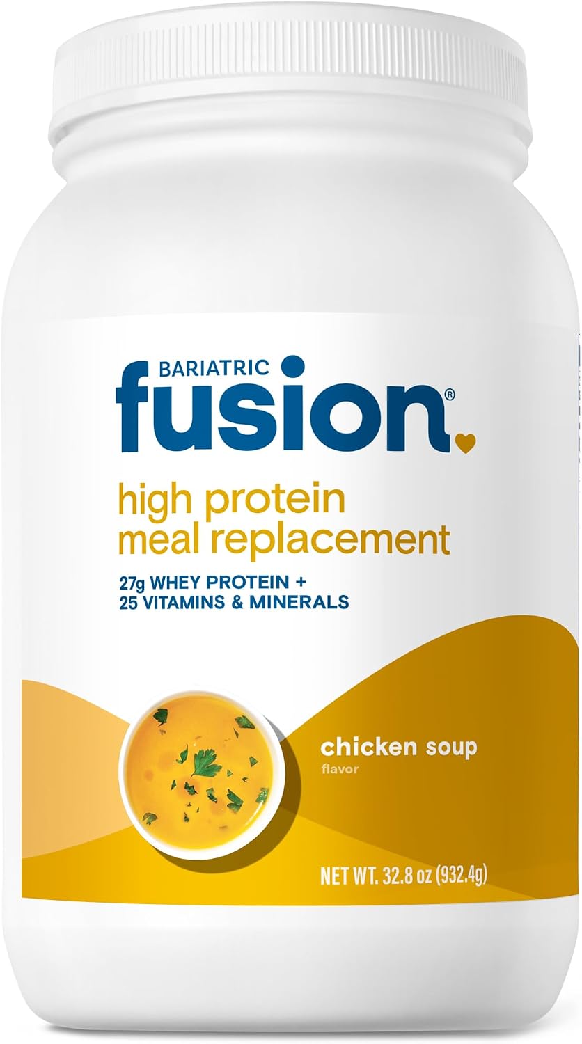 Bariatric Fusion Cappucino Meal Replacement 27g Protein Powder, 21 Serving Tub for Bariatric Surgery Patients Including Gastric Bypass and Sleeve Gastrectomy - No Gluten, Aspartame or Sugar