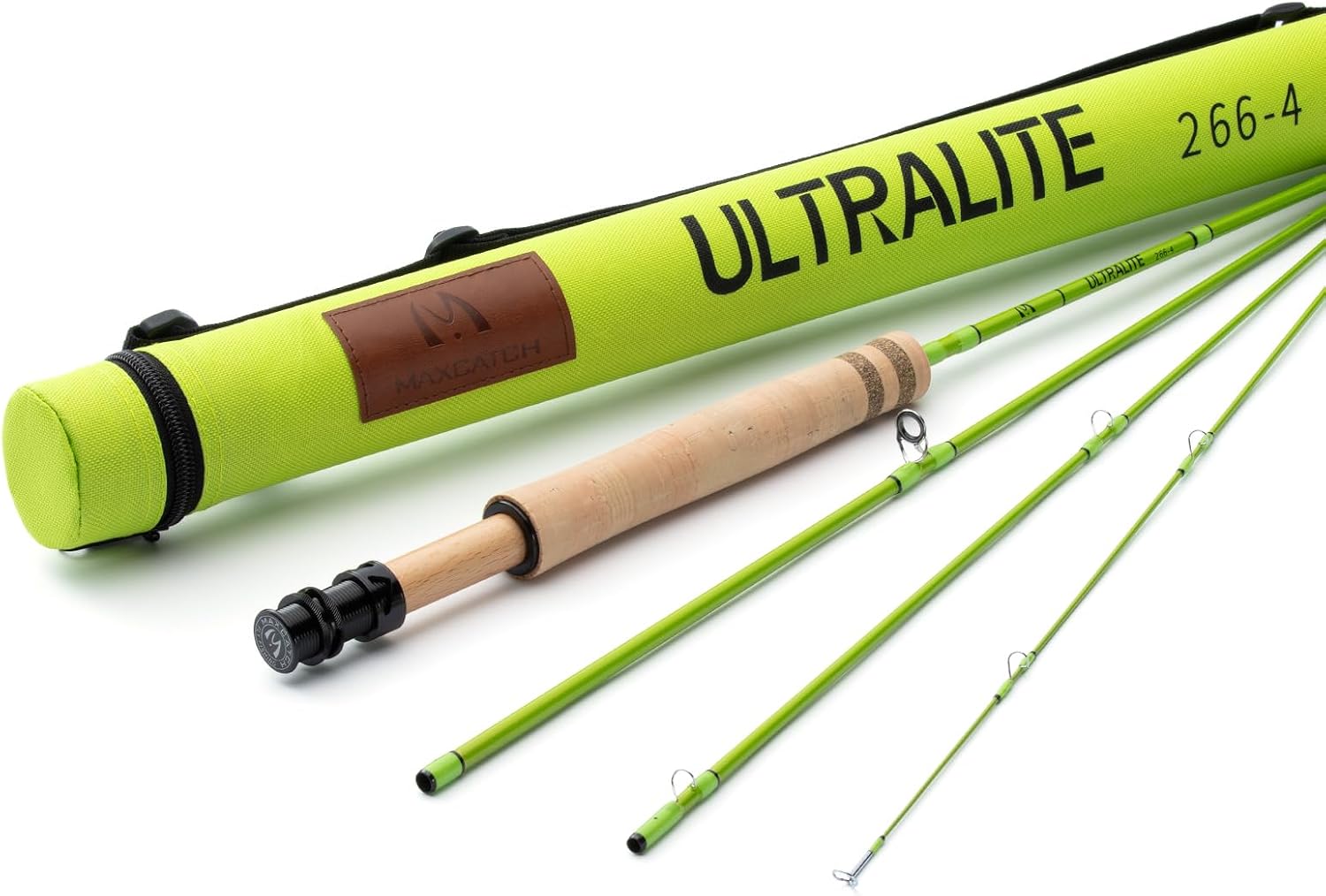 Maxcatch Ultralite-X Fly Fishing Rod for Small Streamers, Super Light Weight, Trout Fishing, 1/2/3wt, Small River