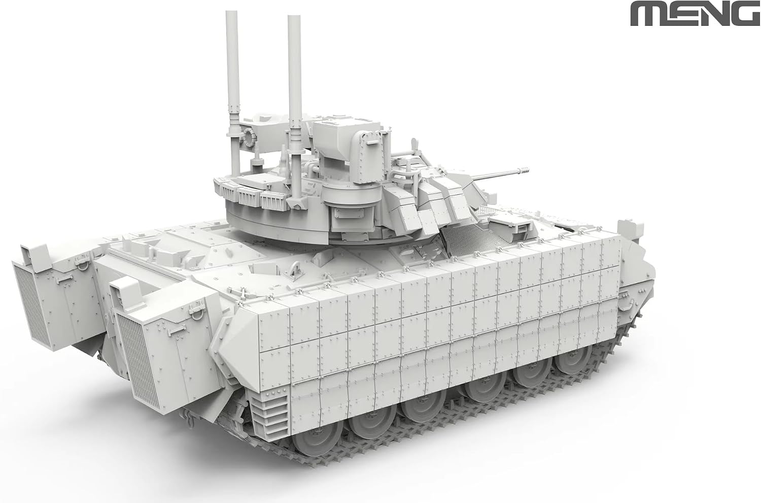 MENG 1/72 Scale U.S. Infantry Fighting Vehicle M2A3 Bradley w/BUSK III Model Kit