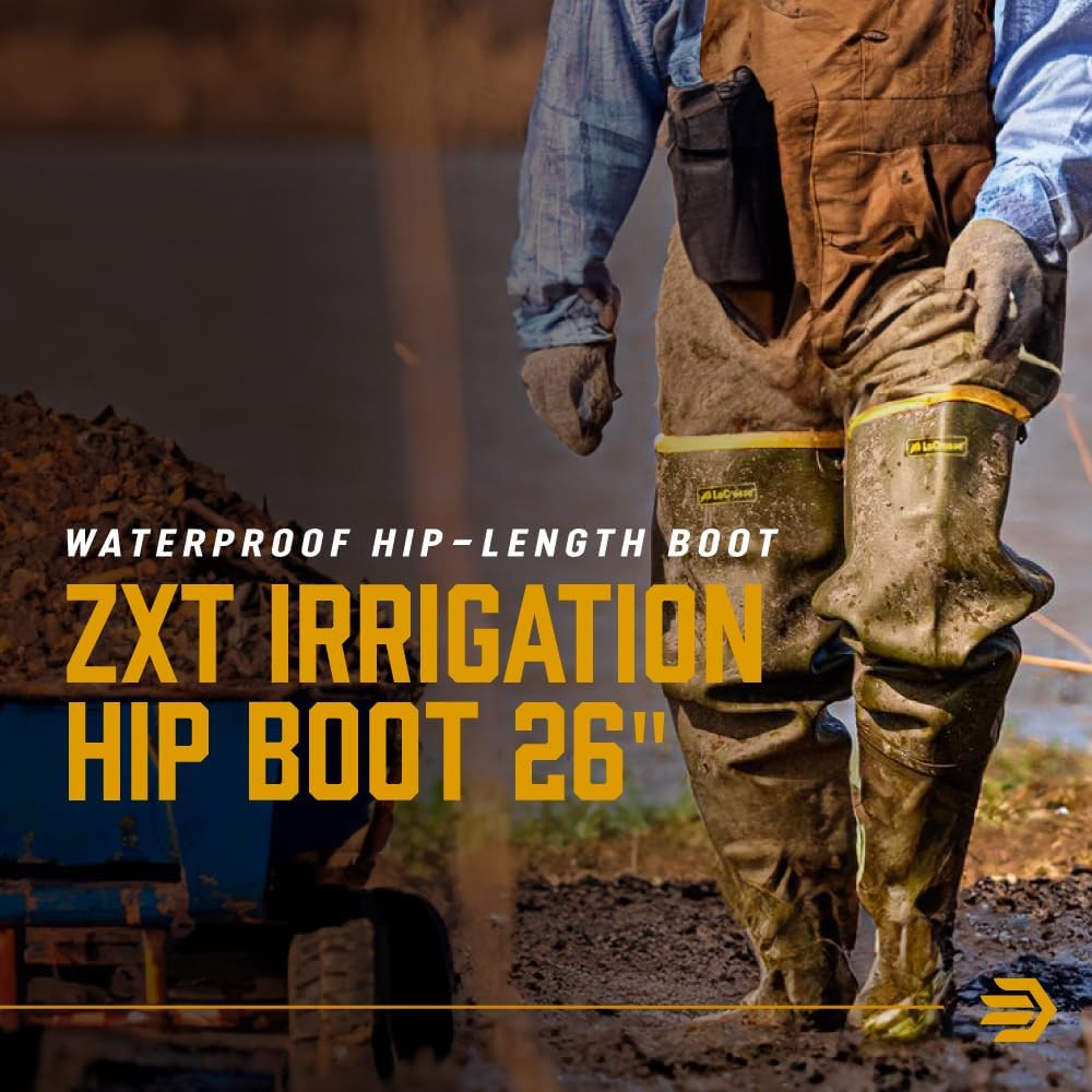 LaCrosse Men's ZXT Irrigation Hip 26 Inch OD Boot