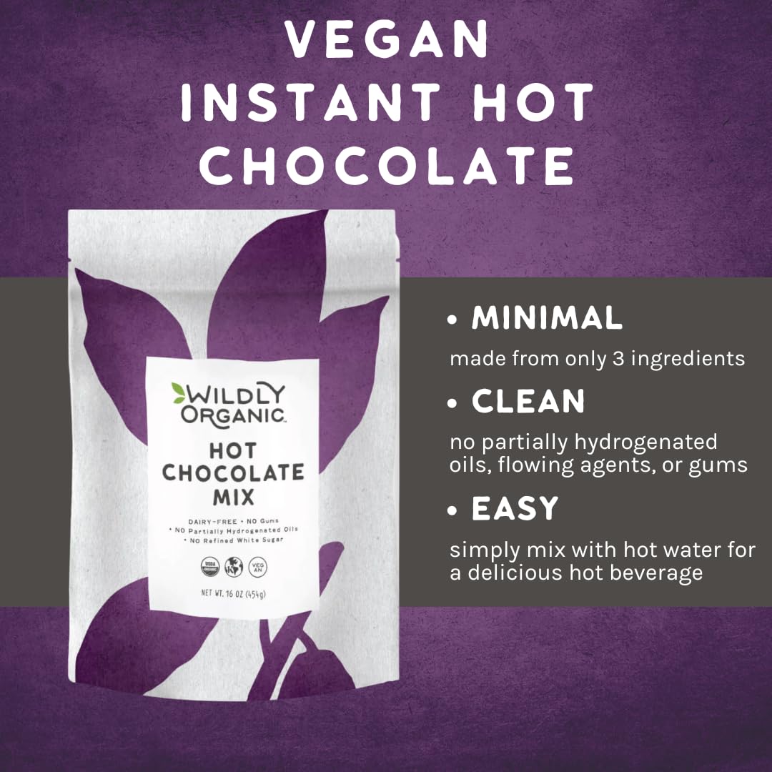 Wildly Organic Fermented Cacao Powder 8 Oz Bag | Perfect for Skin, Smoothies, Yogurt, Oatmeal, Chocolate, Fudge, Baking, & Hot Cocoa