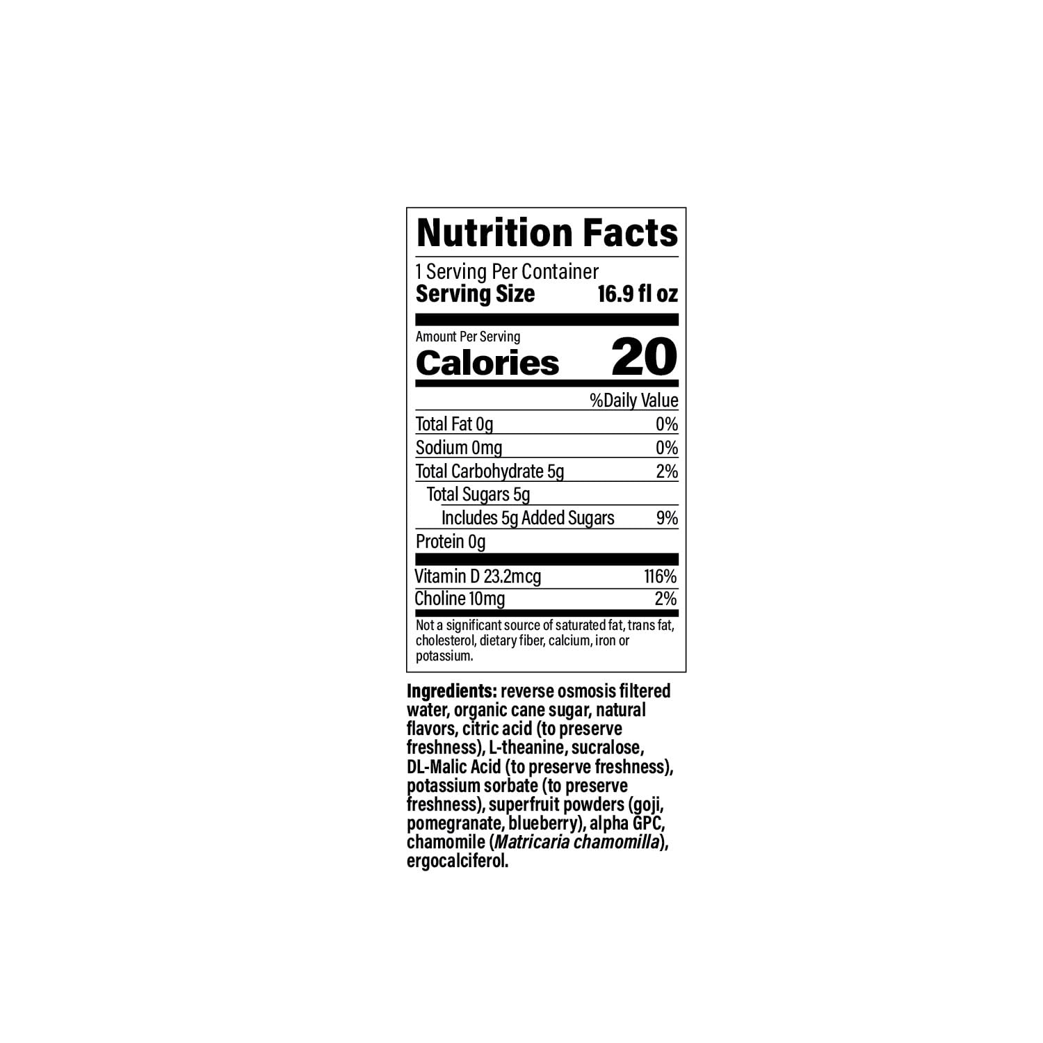 neuroSLEEP | Tangerine Dream | Functional Beverage for Restful Sleep, Non-Carbonated; 16.9 Fl Oz (Pack of 12)