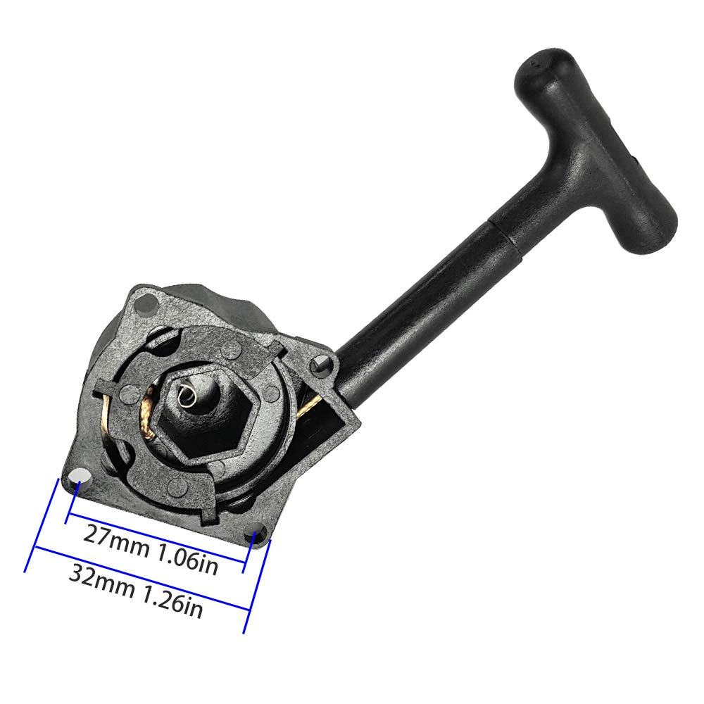 RC Nitro Car Pull Starter R020 Recoil Start Accessory for 1/10 Vertex VX .16 .18 .21 CXP SH .18 .21 RC Nitro Engine